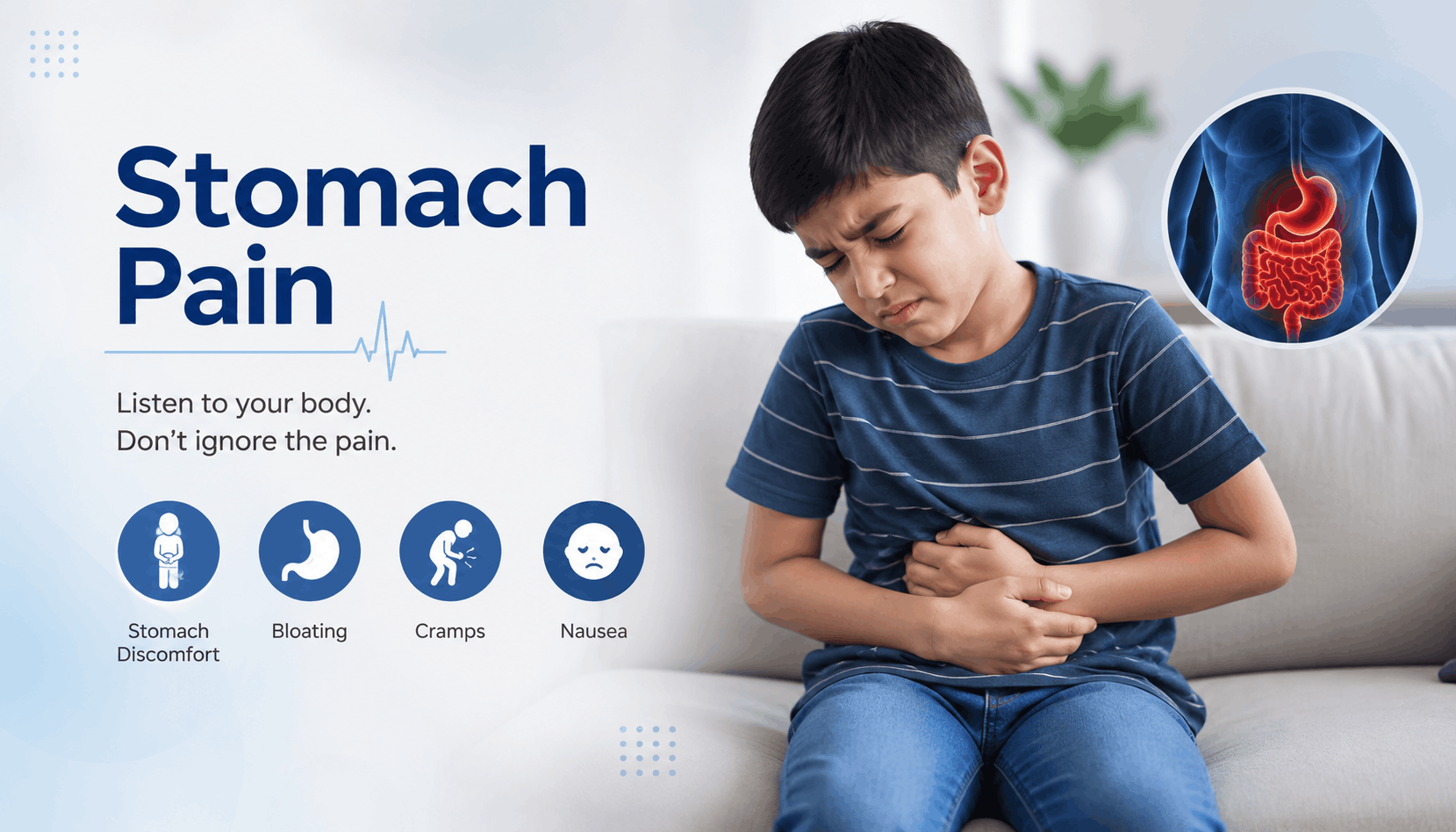 Typhoid symptoms in children